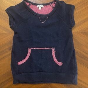 Splendid short sleeve sweatshirt